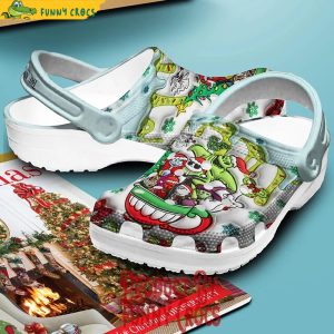 The Nightmare Before Christmas Merry Christmas Crocs Shoes 2