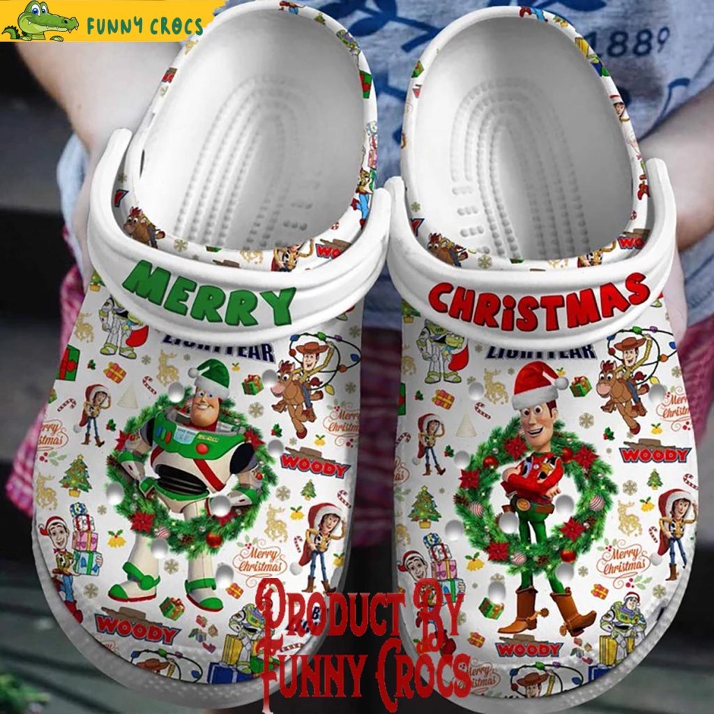 Toy Story Christmas Crocs Clogs Shoes