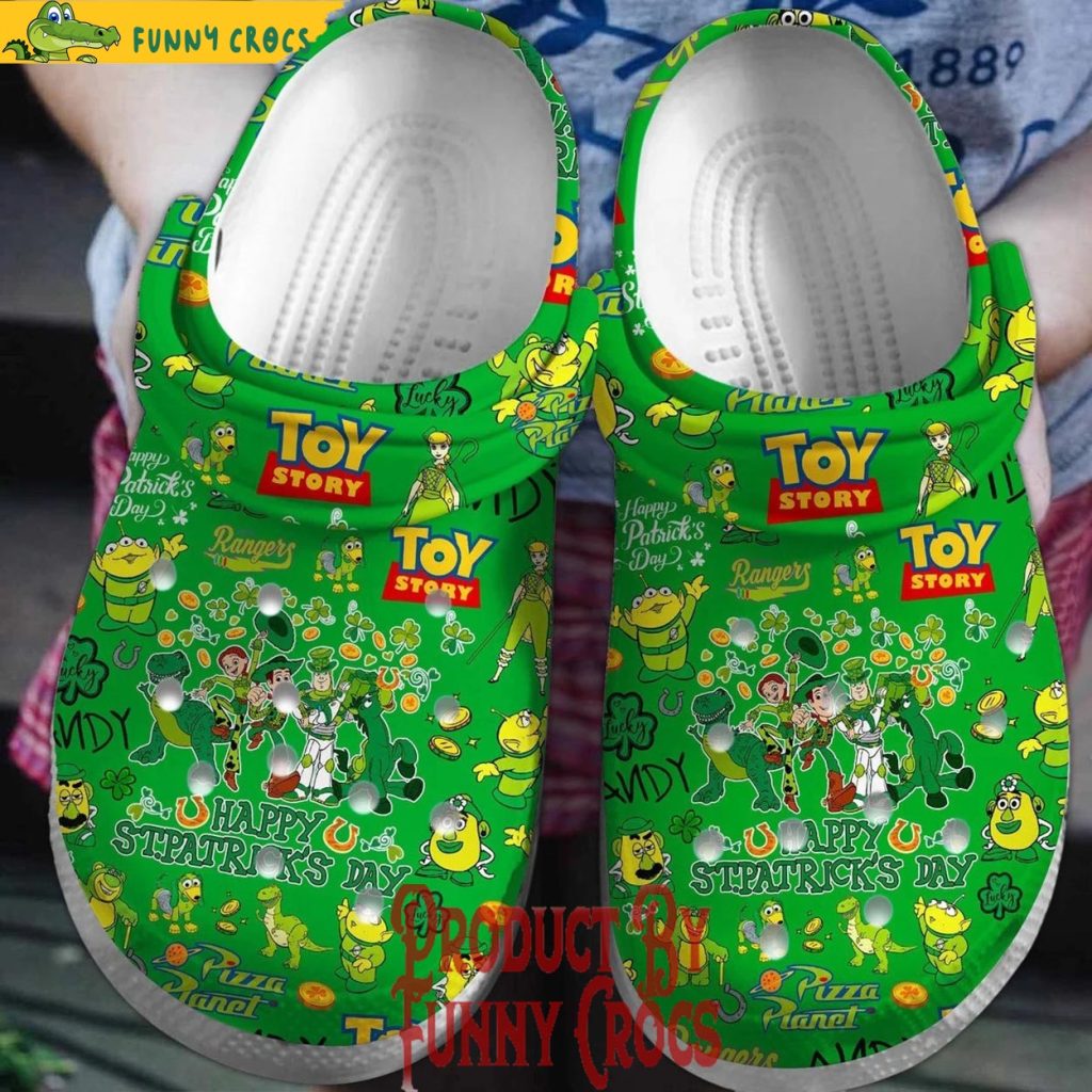 Toy Story Saint Happy Patrick Day Crocs Shoes