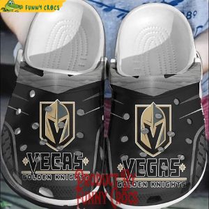 Vegas Golden Knights Crocs Slippers