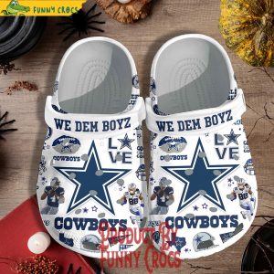 We Dem Boyz Dallas Cowboys Crocs Clogs Shoes 3