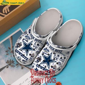 We Dem Boyz Dallas Cowboys Crocs Clogs Shoes 4