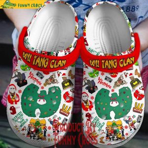 Wu Tang Clan Christmas Crocs Clogs Shoes
