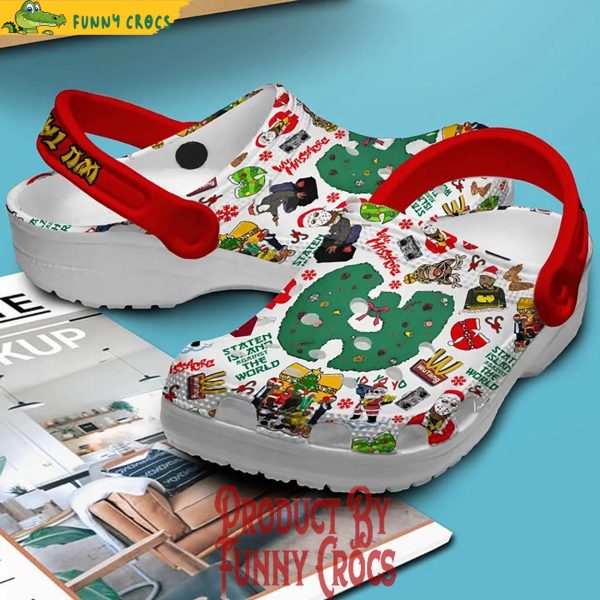 Wu Tang Clan Christmas Crocs Clogs Shoes