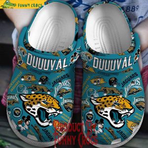 Jacksonville Jaguars Duuuval Crocs Shoes