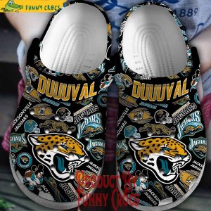 footwearmerch jacksonville jaguars nfl sport crocs crocband clogs shoes comfortable for men women and kids a6ley 6 11zon