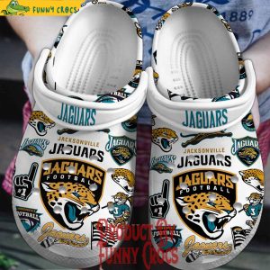 Jacksonville Jaguars Football Crocs Slippers