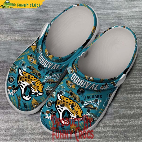 Jacksonville Jaguars Duuuval Crocs Shoes