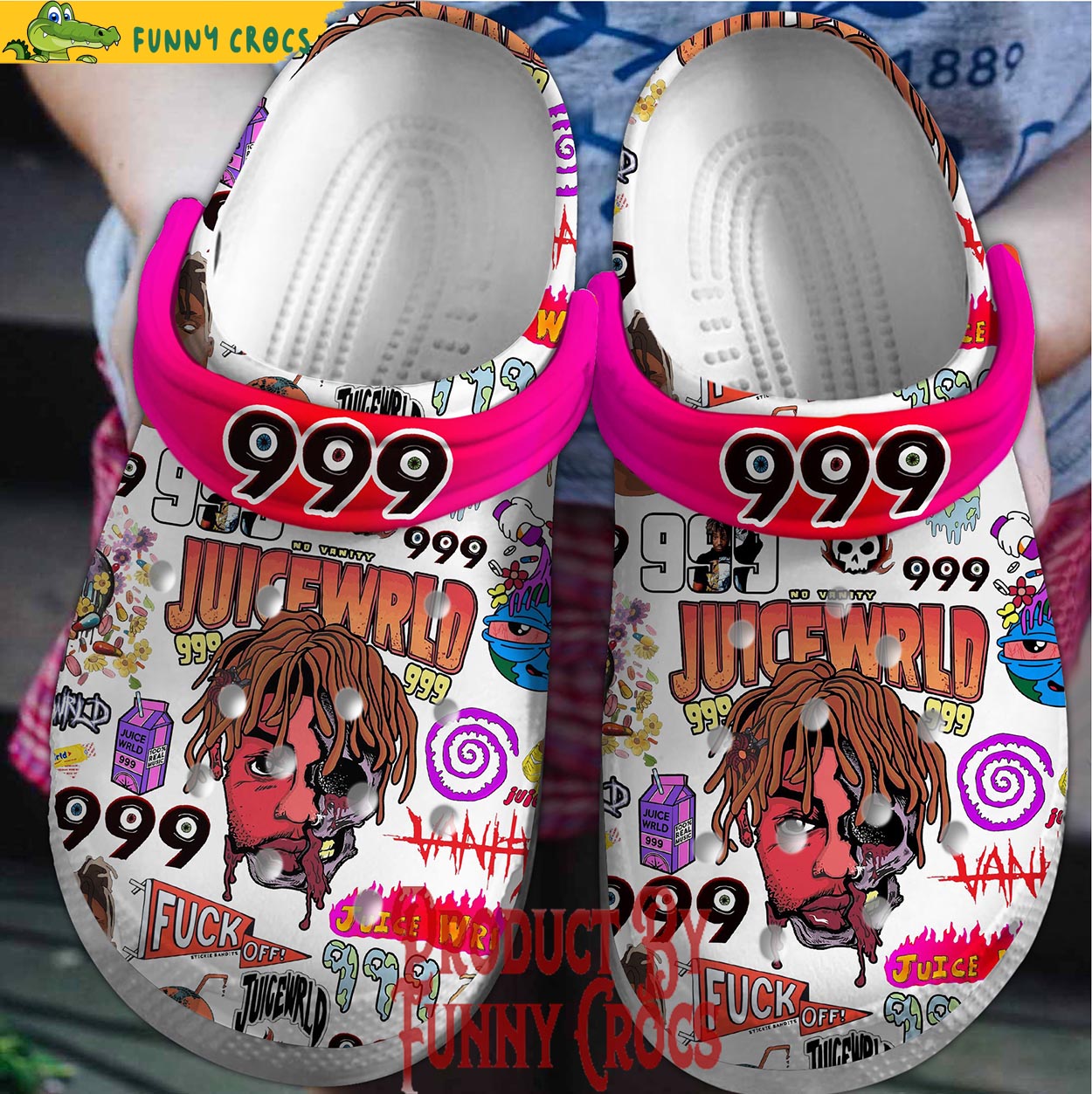 999 Juice Wrld Music Crocs - Discover Comfort And Style Clog Shoes With ...