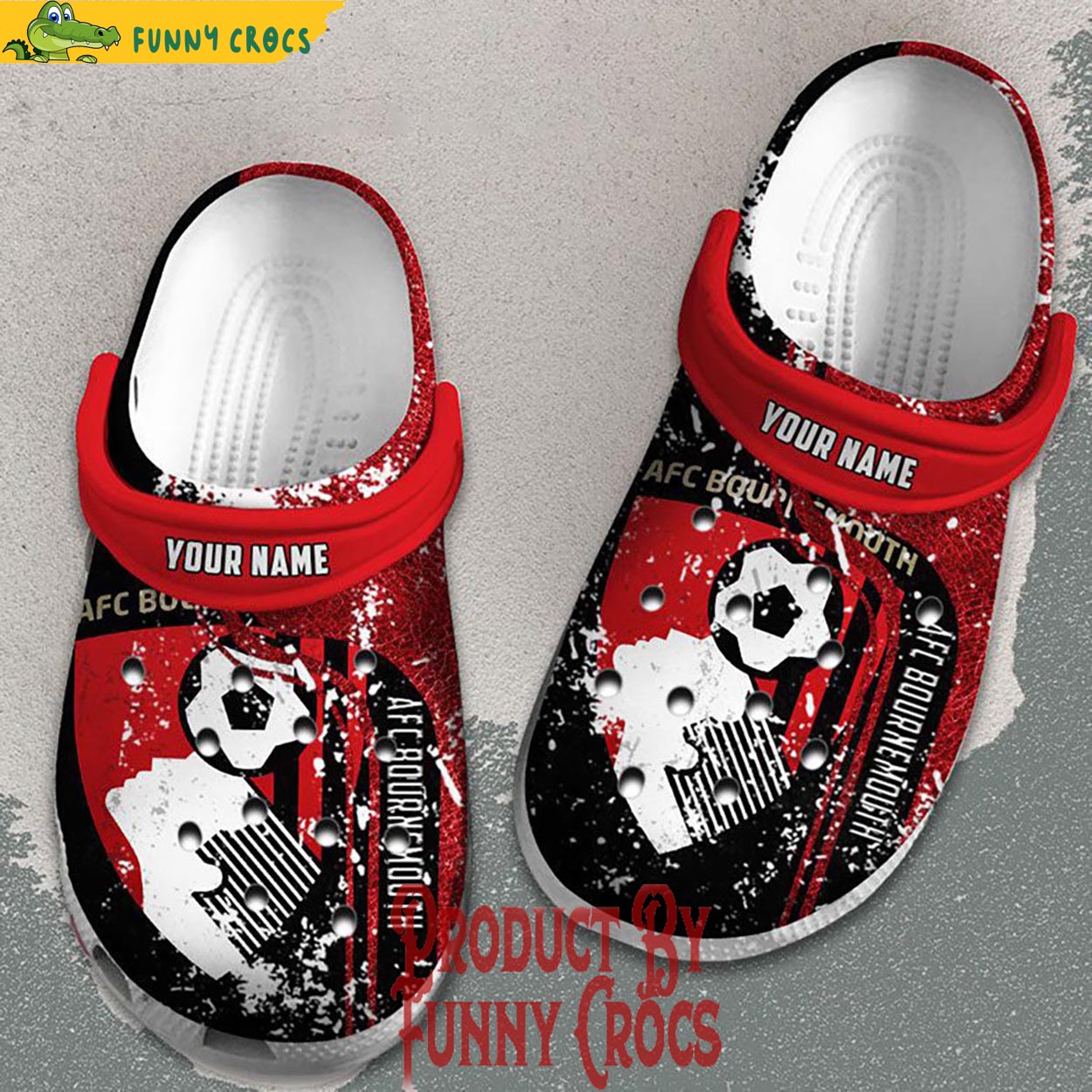 AFC Bournemouth Premier League Personalized Crocs Shoes - Discover ...