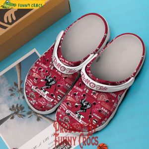 ALabama Crimson Roll Tide Red Crocs Shoes