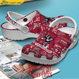 ALabama Crimson Roll Tide Red Crocs Shoes 3
