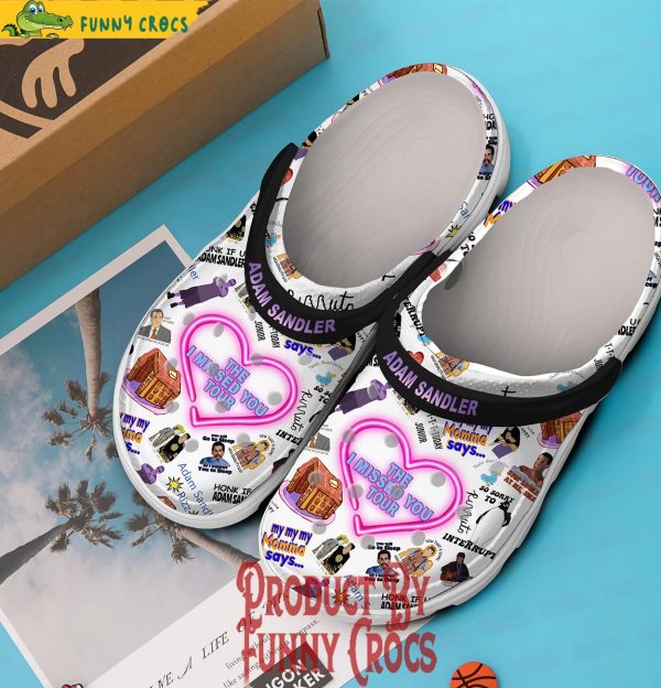 Adam Sandler The I Missed You Tour Crocs Shoes