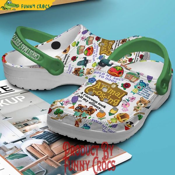 Animal Crossing Christmas Festival Movie Crocs