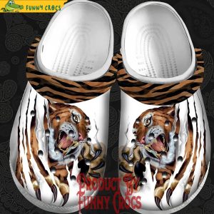 Animal Strong Tigers 3D Crocs Shoes