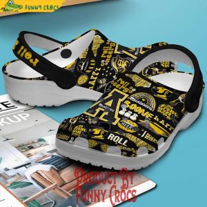 Appalachian State Mountaineers Roll Neers Black Crocs Shoes 3