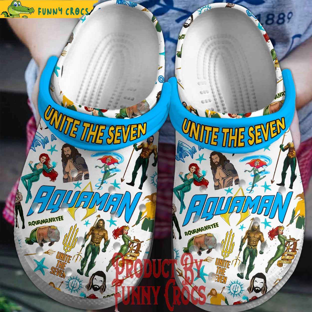 Aquaman Unite The Seven Crocs Shoes - Discover Comfort And Style Clog ...