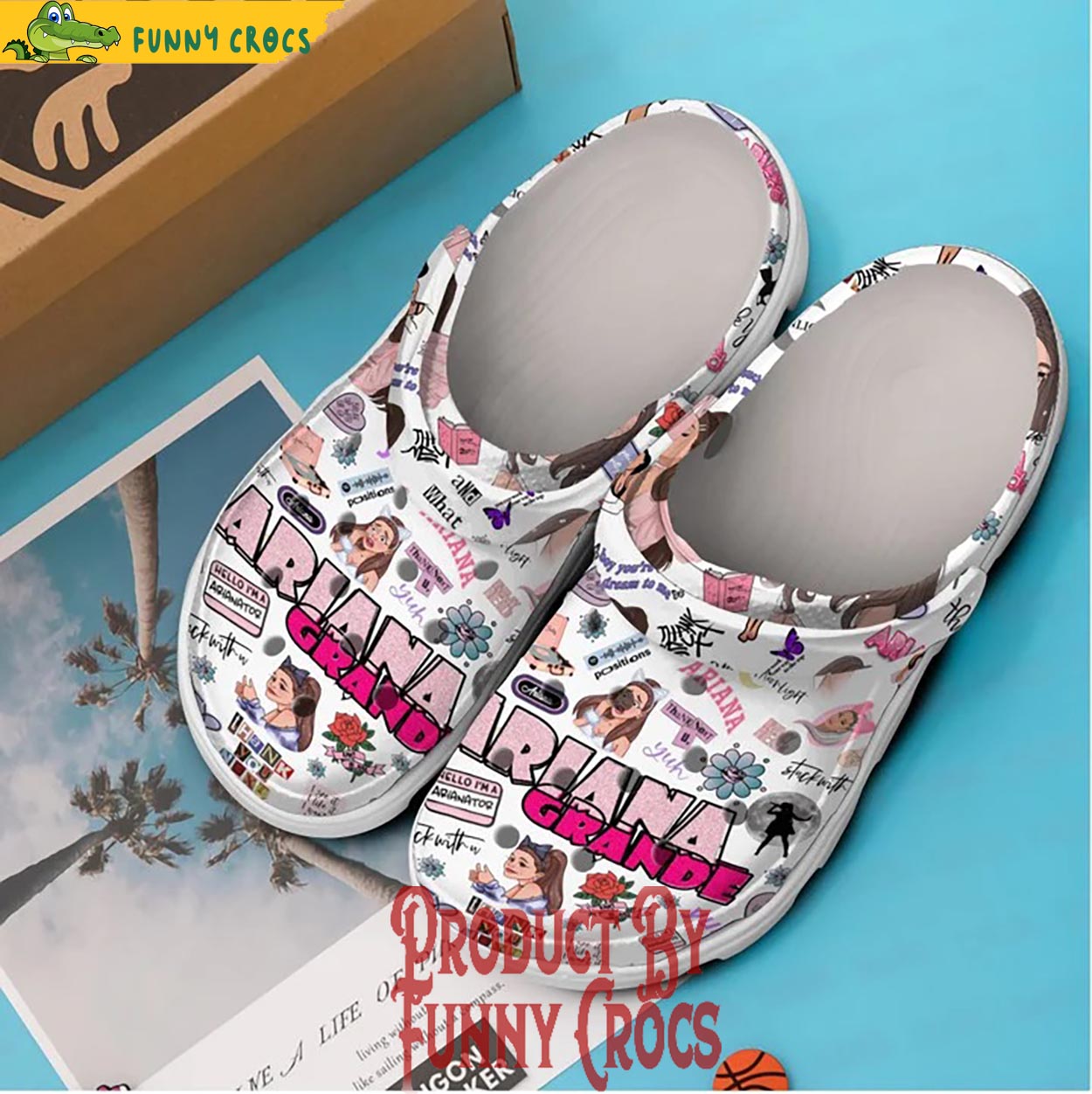 Ariana Grande Crocs Shoes - Discover Comfort And Style Clog Shoes With ...