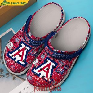 Arizona Bear Down Crocs Shoes 3