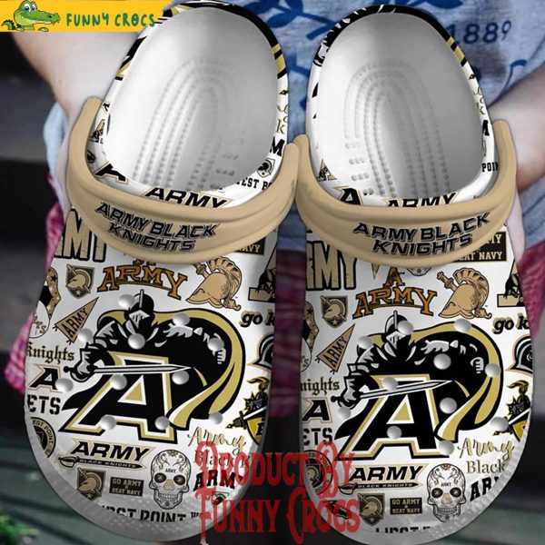 Army Black Knights Crocs Shoes