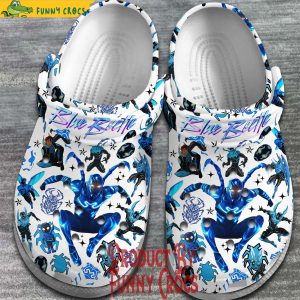 Blue Beetle Crocs Slippers