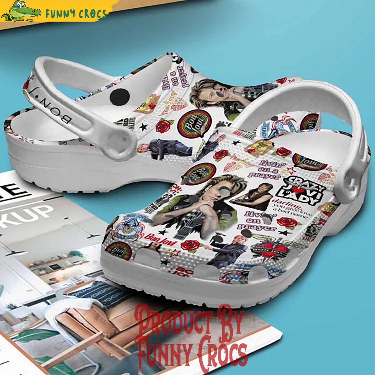 Bon Jovi Crocs For Adults - Discover Comfort And Style Clog Shoes With ...