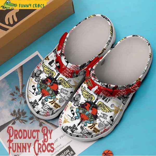 Bon Jovi Runaway Crocs Shoes