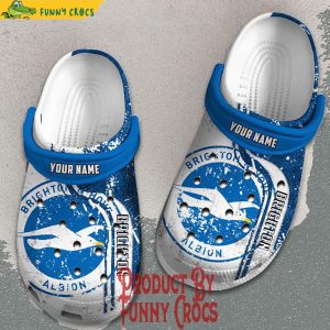 Brighton & Hove Albion Premier League Personalized Crocs Clog