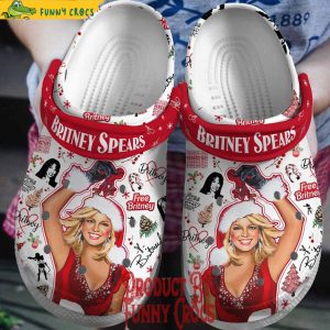 Britney Spears Christmas Unisex Crocs Shoes