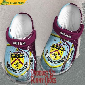 Burnley Premier League Personalized Crocs Clog
