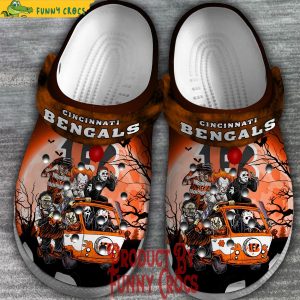 Cincinnati Bengals Halloween Crocs