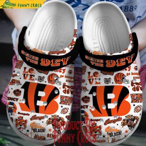 Cincinnati Bengals Seize The DEY Crocs Shoes