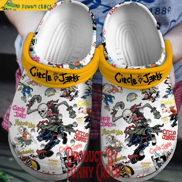 Circle Jerks Crocs Shoes