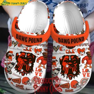Cleveland Browns Dawgs Pound Crocs For Men