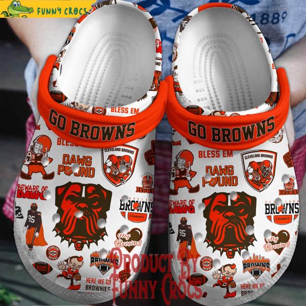 Cleveland Browns Go Browns Crocs