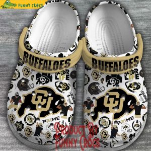 Colorado Buffaloes Go Buffs Boulder For Life Crocs Shoes 1