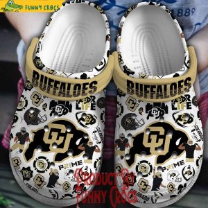 Colorado Buffaloes Go Buffs Boulder For Life Crocs Shoes 2