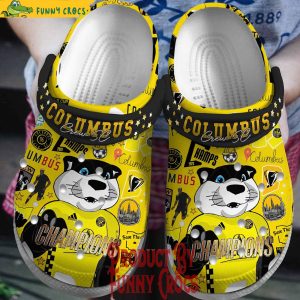 Columbus Crew Soccer Champions Crocs Shoes