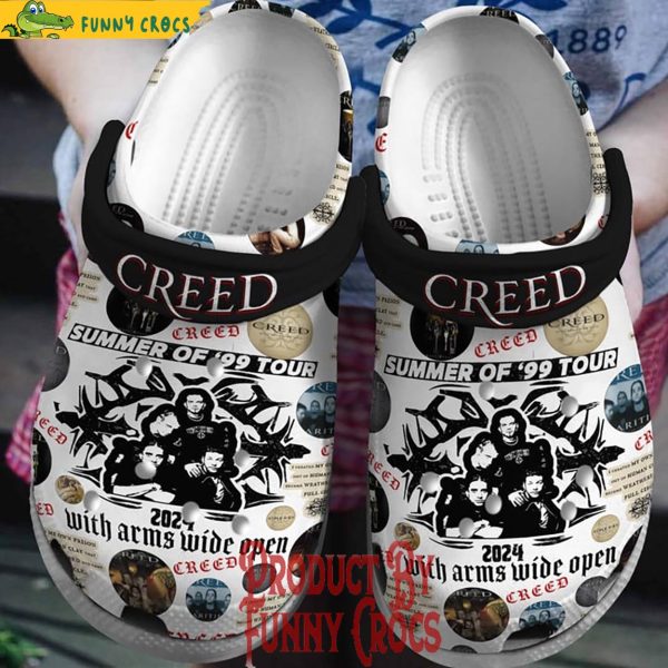 Creed Summer Of 99 Tour Crocs Shoes