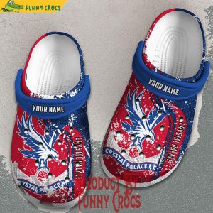 Crystal Palace Premier League Personalized Crocs Shoes