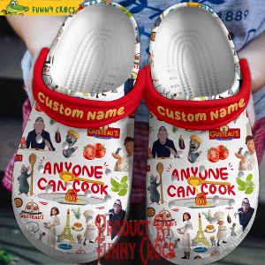 Custom Name Ratatouille AnyOne Can Cook Crocs Shoes 1