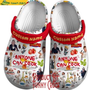 Custom Name Ratatouille AnyOne Can Cook Crocs Shoes 3