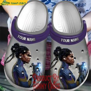 Customized Shuri Black Panther Crocs Gifts For Fans