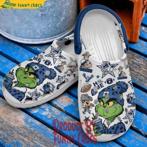 Dallas Cowboys American Team Grinch Crocs Shoes 3