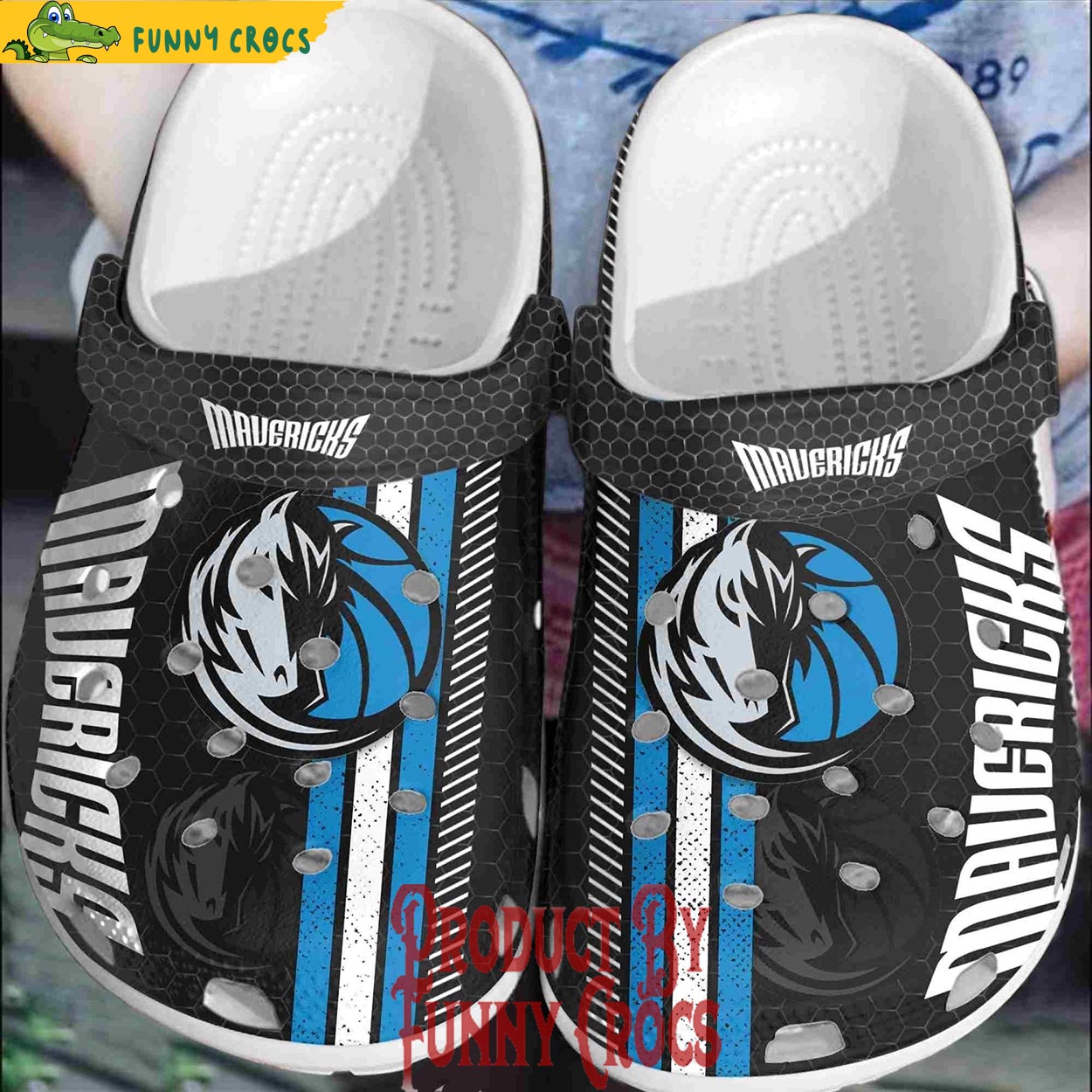 Dallas Mavericks Logo Crocs For Adults - Discover Comfort And Style ...