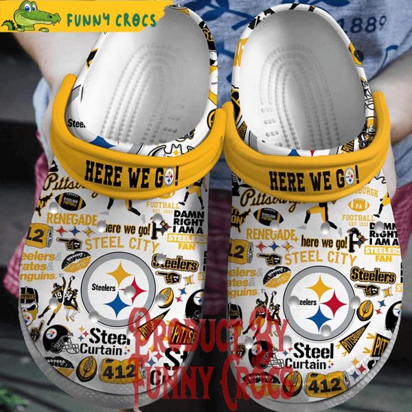 Damn Right Pittsburgh Steelers Fans Crocs Shoes