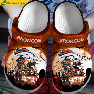 Denver Broncos Halloween Crocs 2