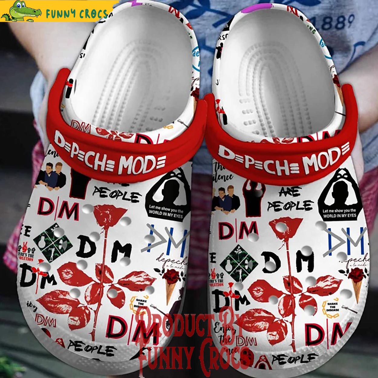 Depeche Mode People Are People Crocs Shoes - Discover Comfort And Style ...