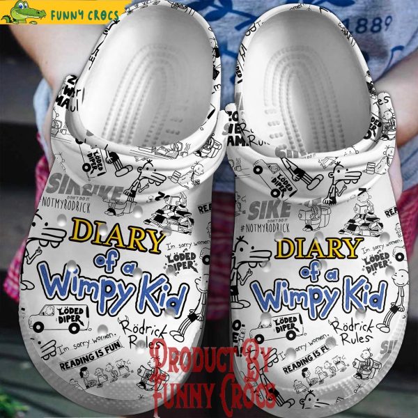 Diary Of A Wimpy Kid Crocs Shoes