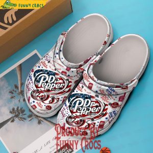 Dr Pepper 4th July Independence Day Crocs Shoes 3